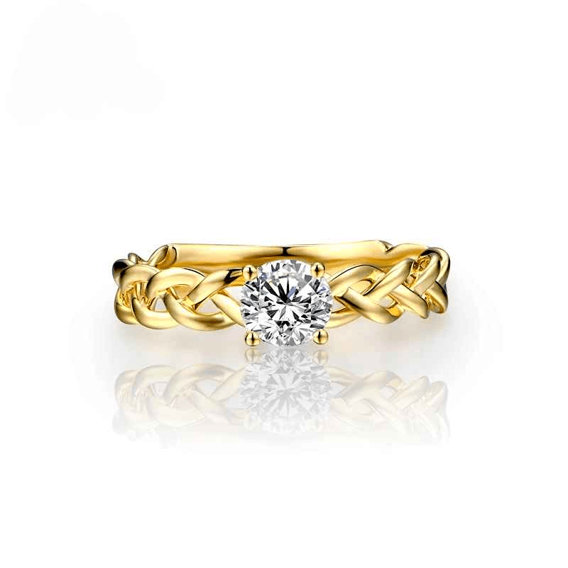 Torsina Moissanite Ring - RIYOVA Jewelry