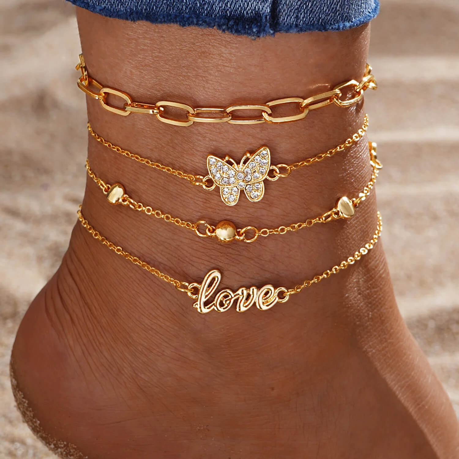 Waterproof Anklets