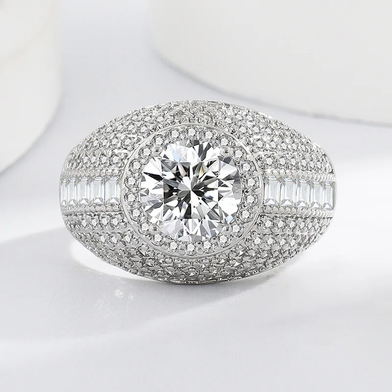 The Aurora Zircon Engagement Ring