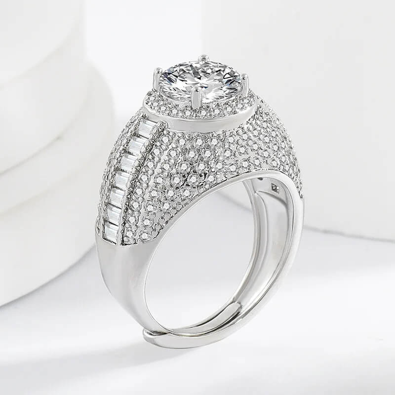 The Aurora Zircon Engagement Ring