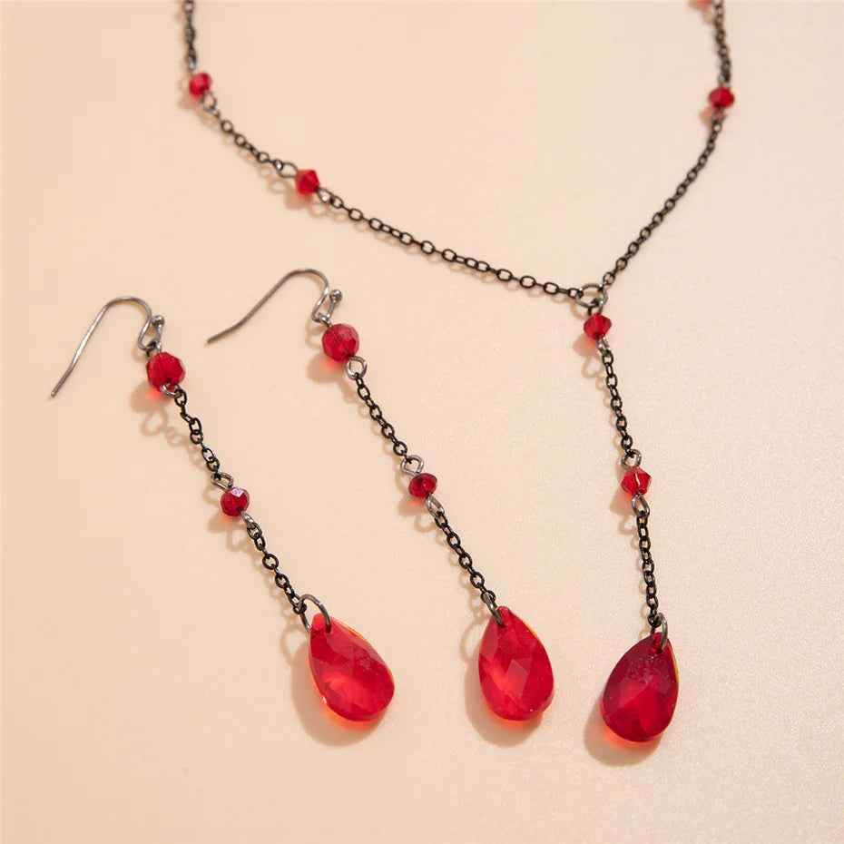 Gotham Jewelry Set - Black Edition - RIYOVA Jewelry