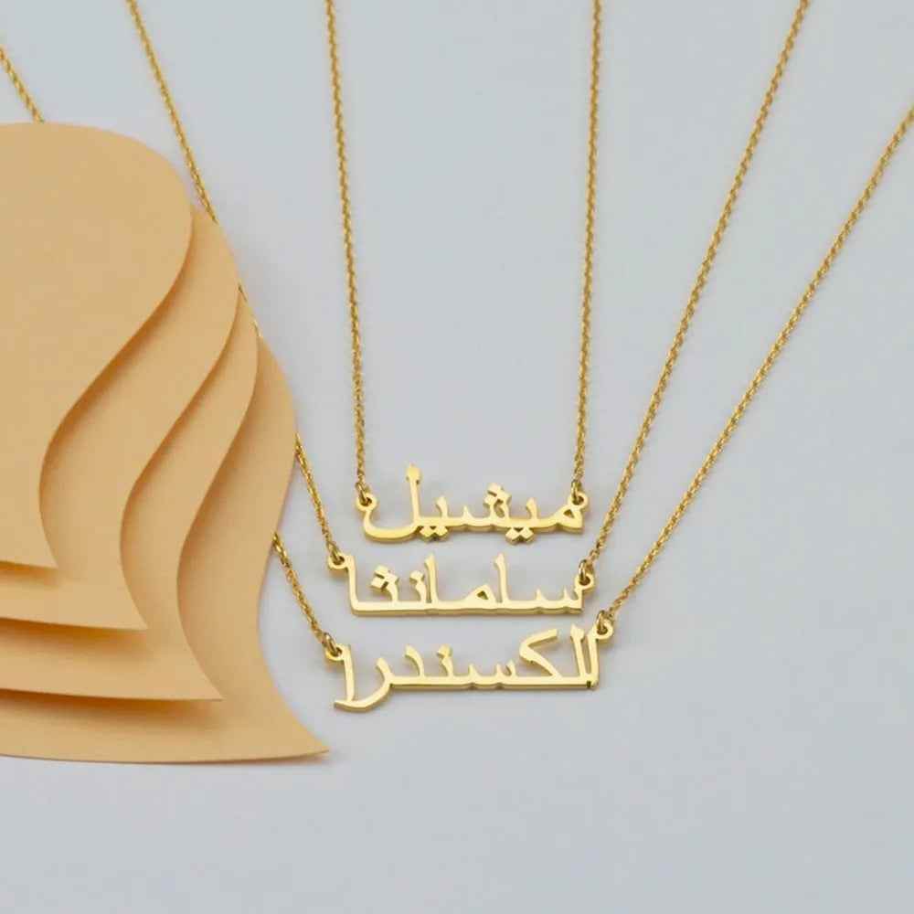 RIYOVA Custom Name Necklace in Any Language - RIYOVA Jewelry