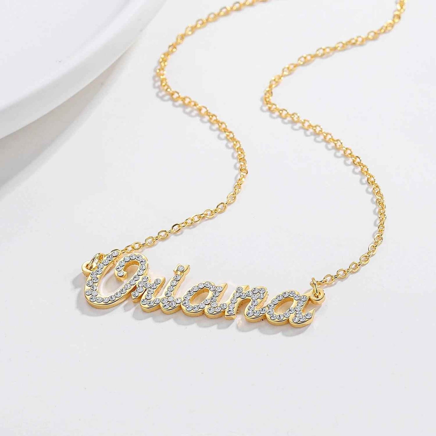 ICY Custom Name Necklace - RIYOVA Jewelry