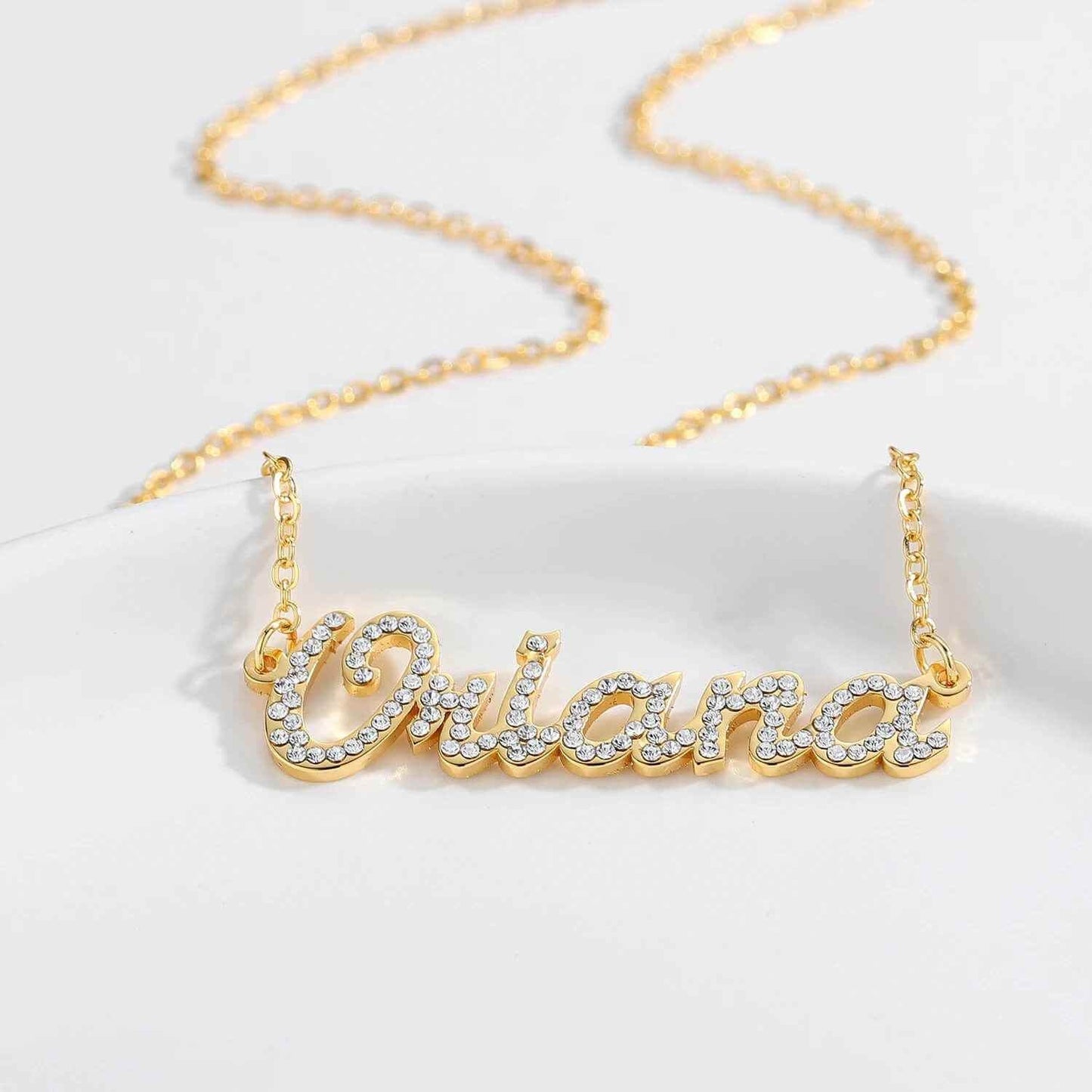 ICY Custom Name Necklace - RIYOVA Jewelry