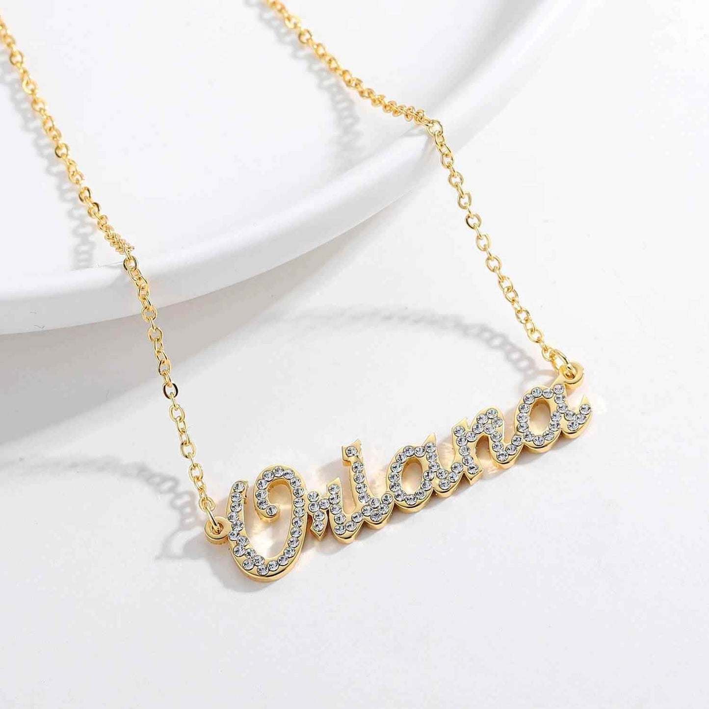 ICY Custom Name Necklace - RIYOVA Jewelry