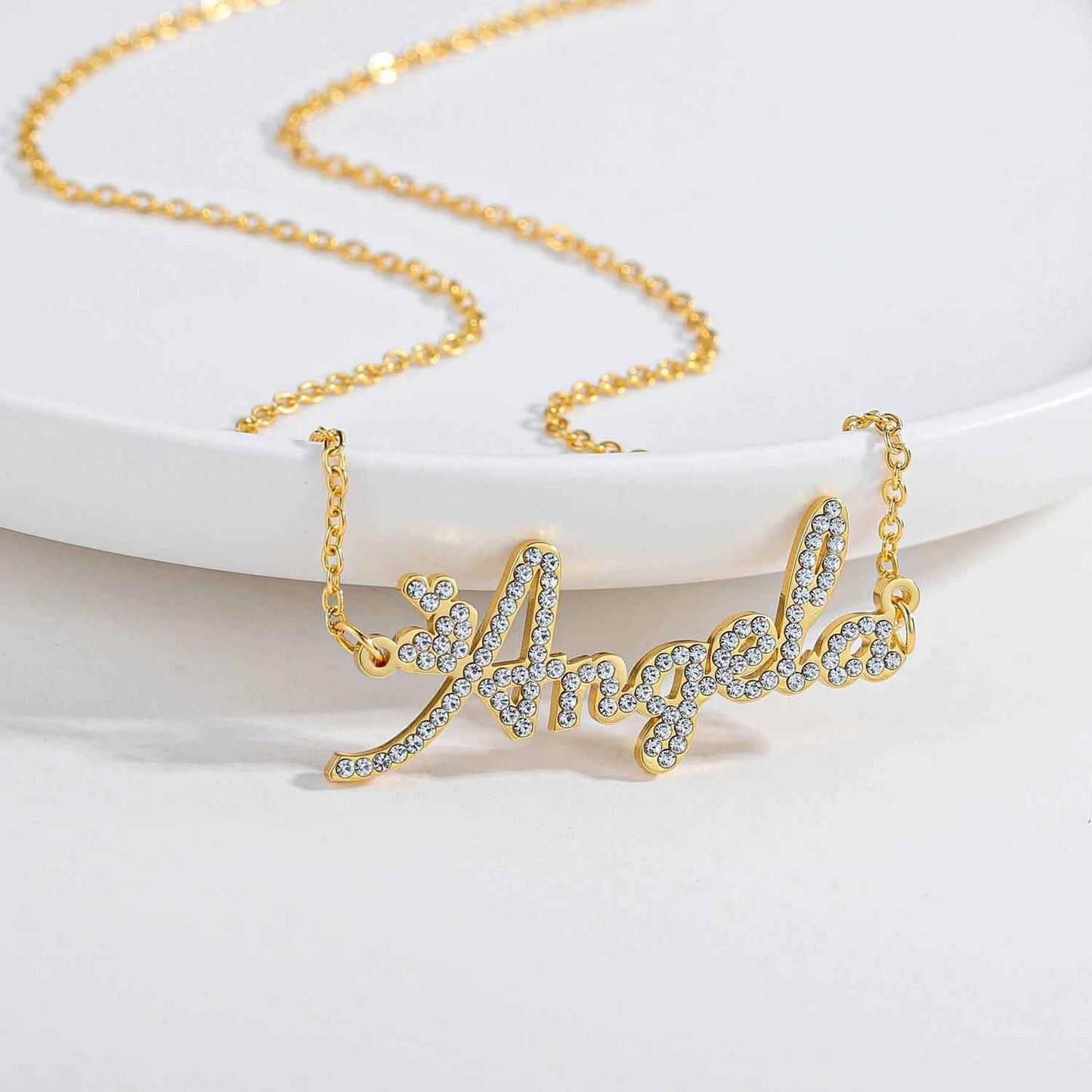 ICY Custom Name Necklace - RIYOVA Jewelry