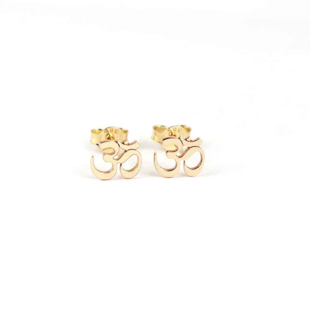 Om Harmony Earrings Gold