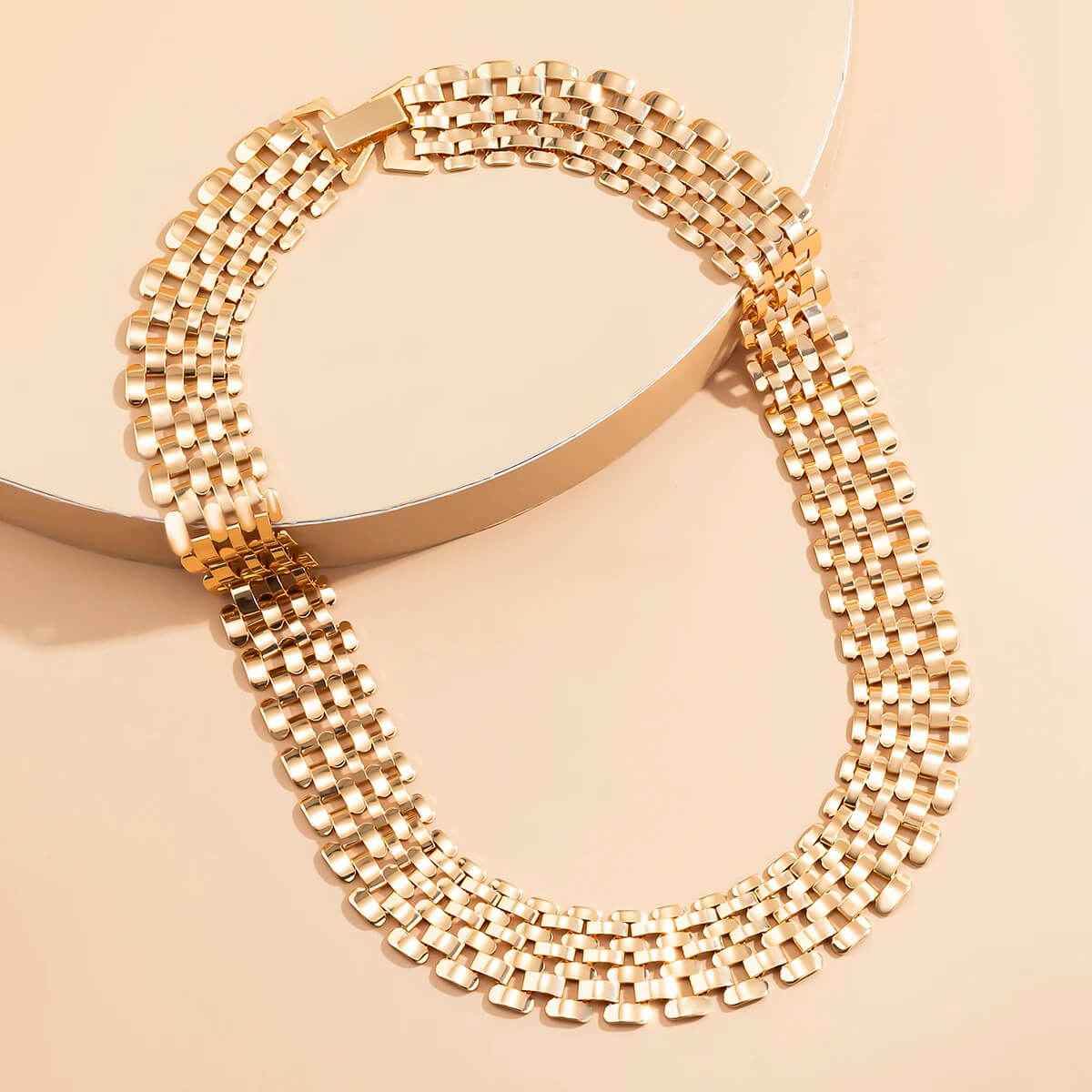 Isabell Rows Choker - RIYOVA Jewelry