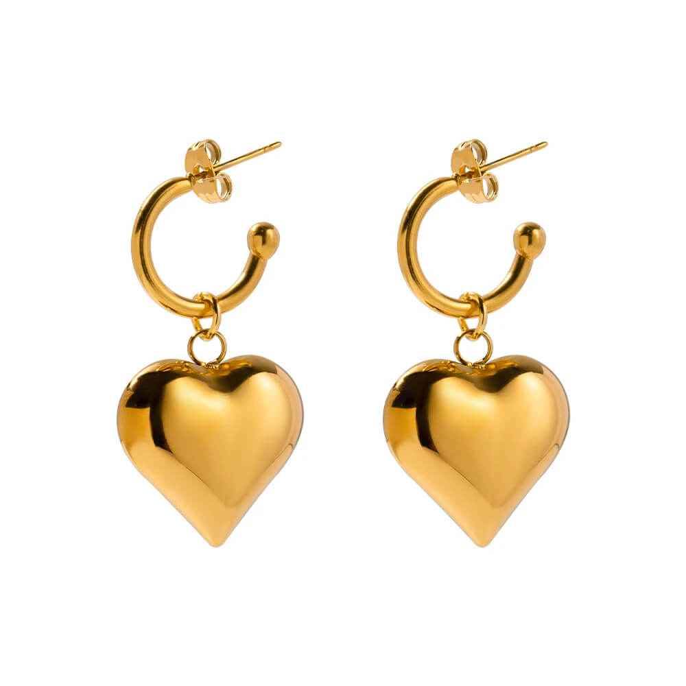 Corazon Earrings - RIYOVA Jewelry