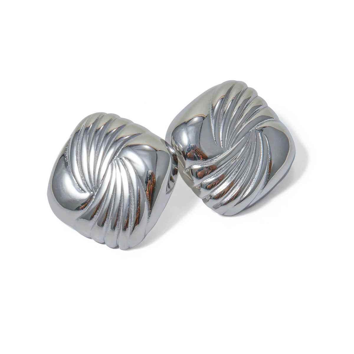 Nila Spiral Earrings - RIYOVA Jewelry