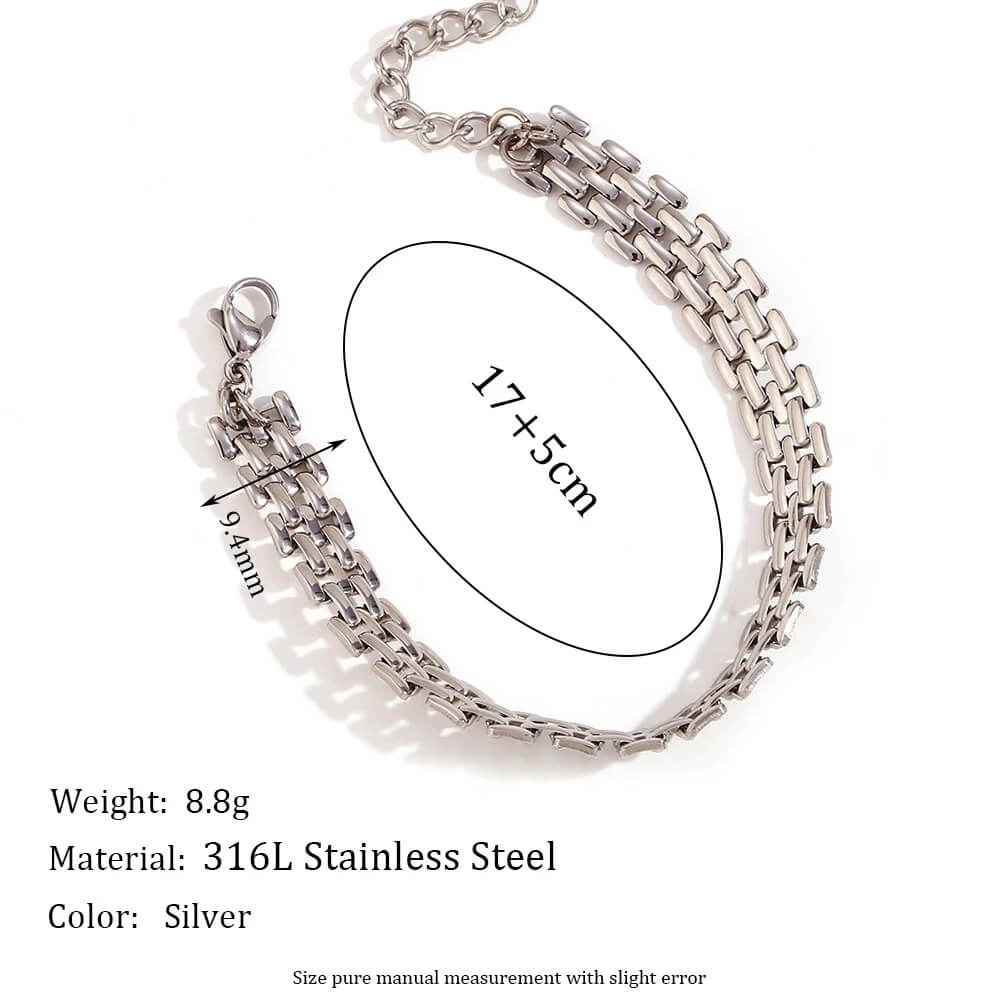 Isabell Rows Bracelet - RIYOVA Jewelry