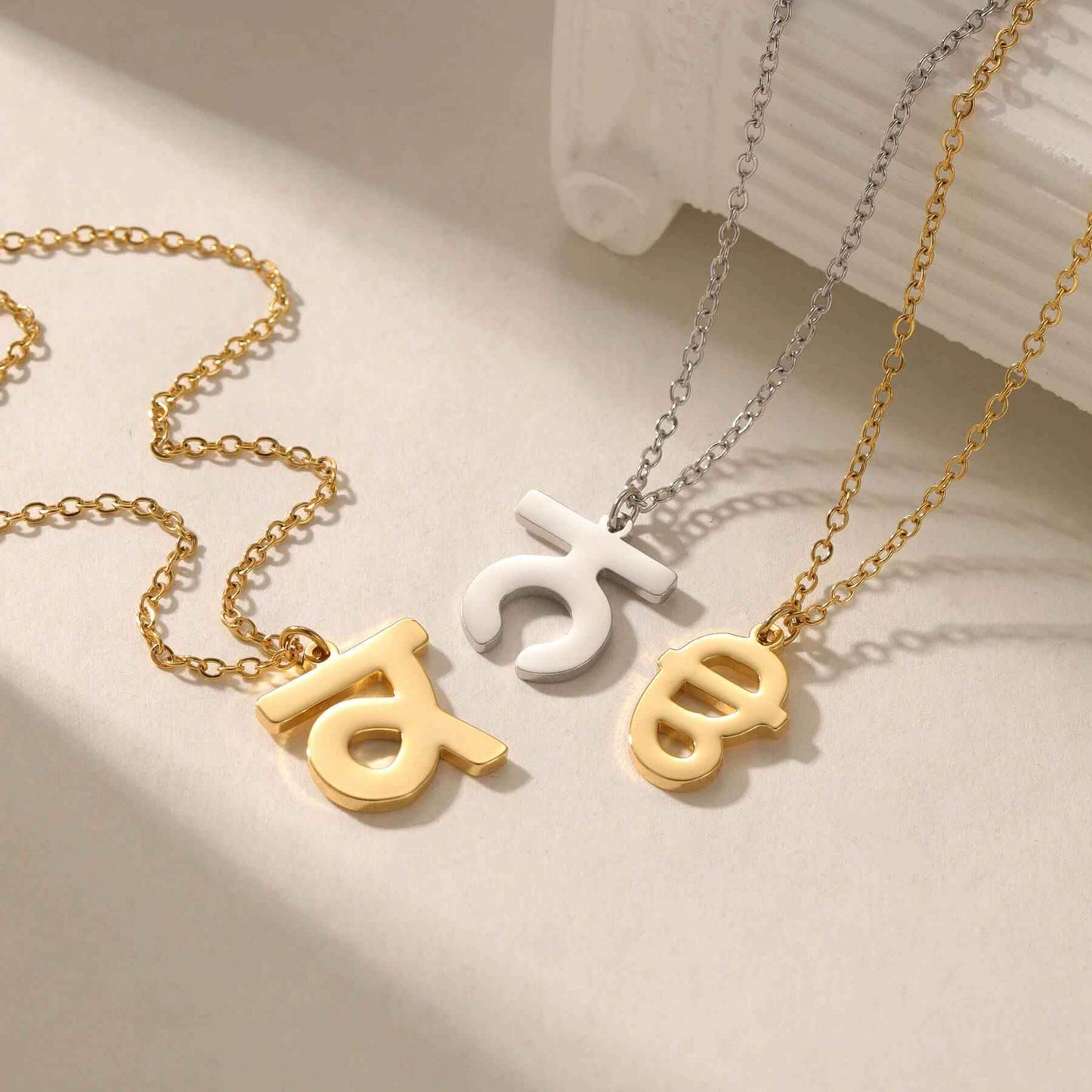 Handcrafted Punjabi Letter Necklaces - RIYOVA Jewelry