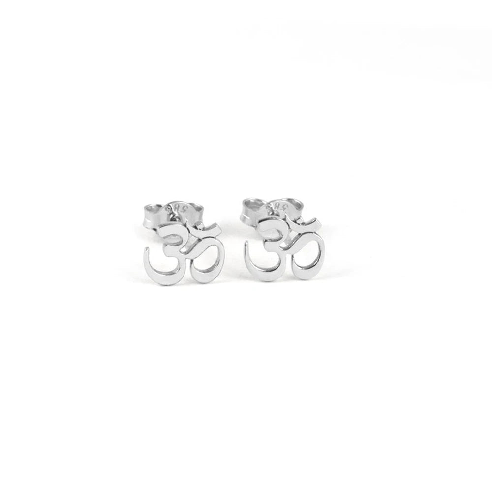 Om Harmony Earrings Silver