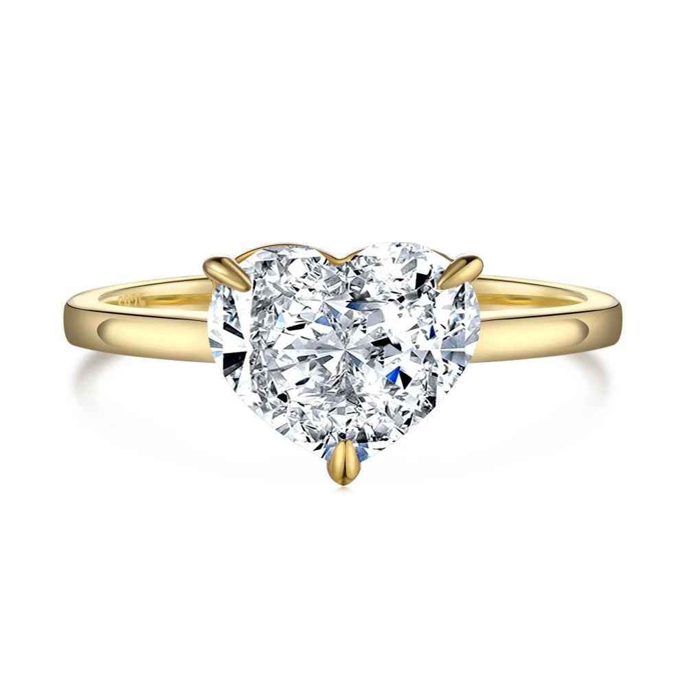 True Love Heart Ring - RIYOVA Jewelry