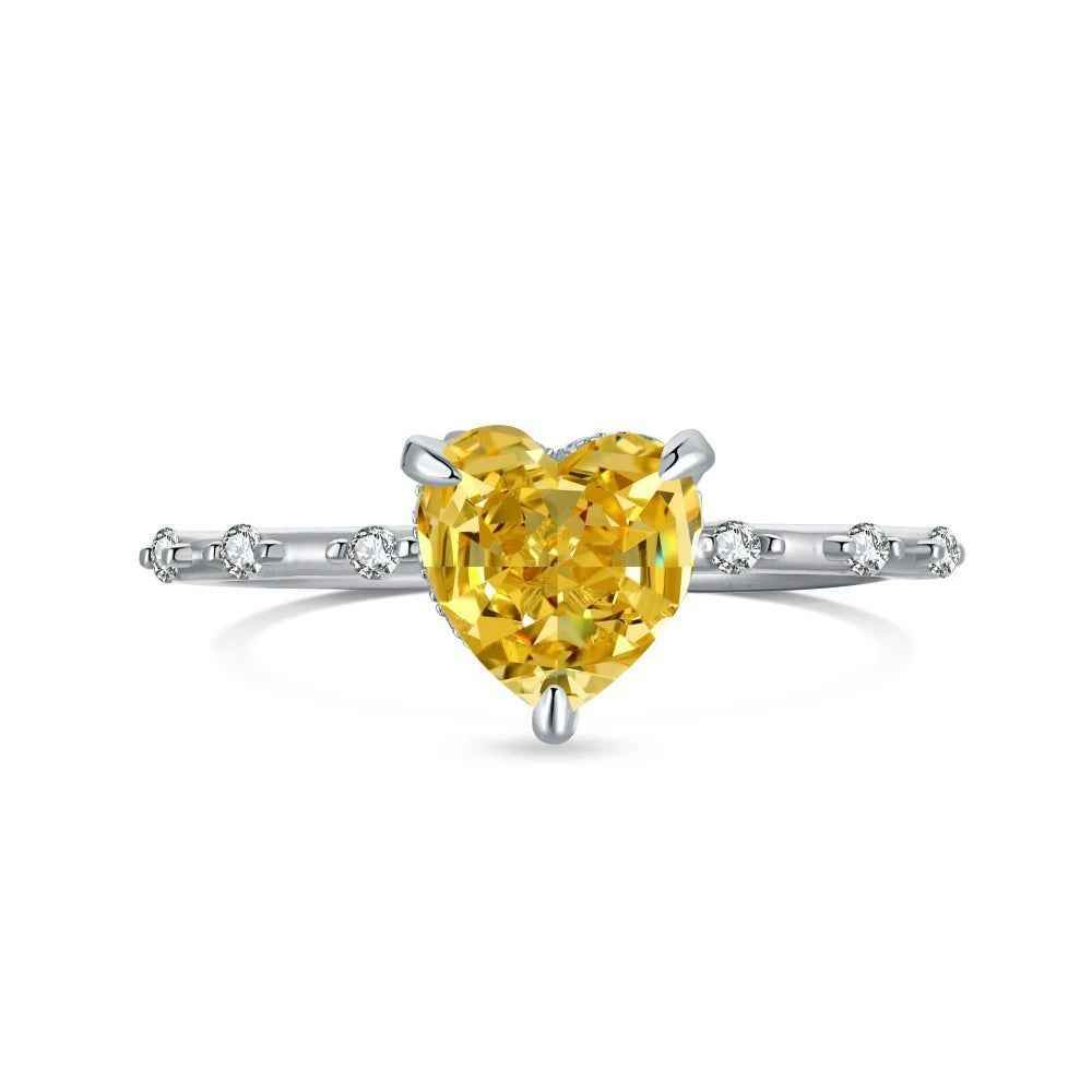 Soulmate Love Heart Ring - RIYOVA Jewelry