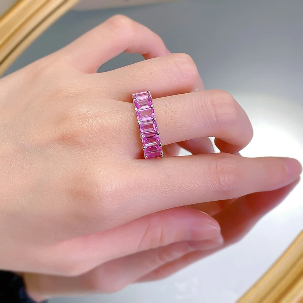 Regal Pink Sapphire Ring