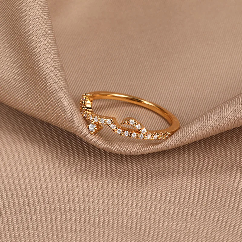 Arabic Jeweled Love Ring