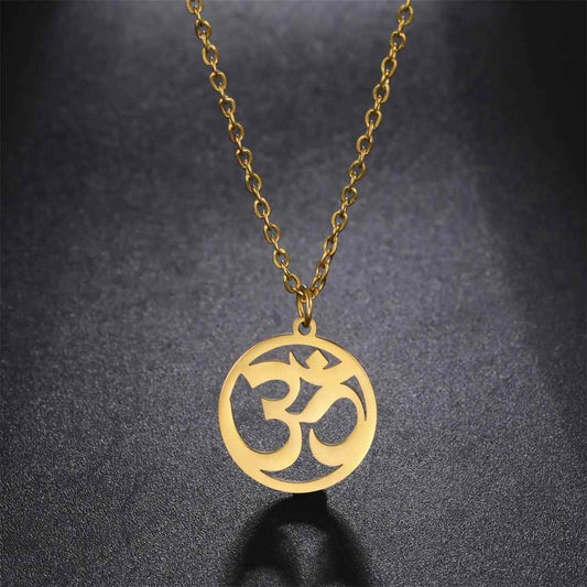 Divine Om Necklace - RIYOVA Jewelry