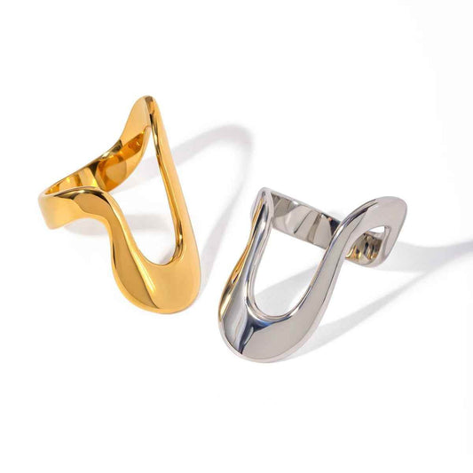Modern Irregular Ring - RIYOVA Jewelry
