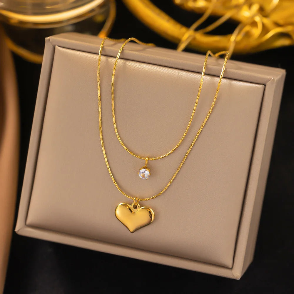 Nova Bliss Heart Necklace