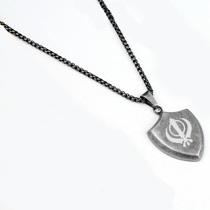 Khanda Shield Pendant