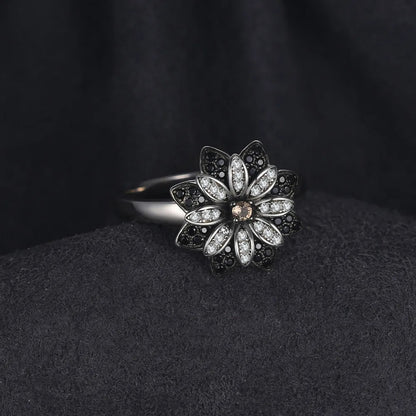 Smoky Blossom Ring