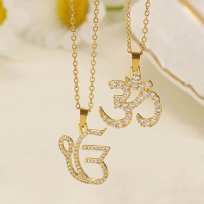 Duality Onkar Om Unity Necklace