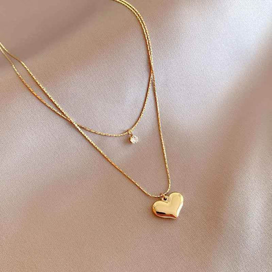 Nova Bliss Heart Necklace - RIYOVA Jewelry