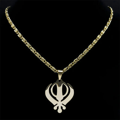 Warrior Khanda Necklace