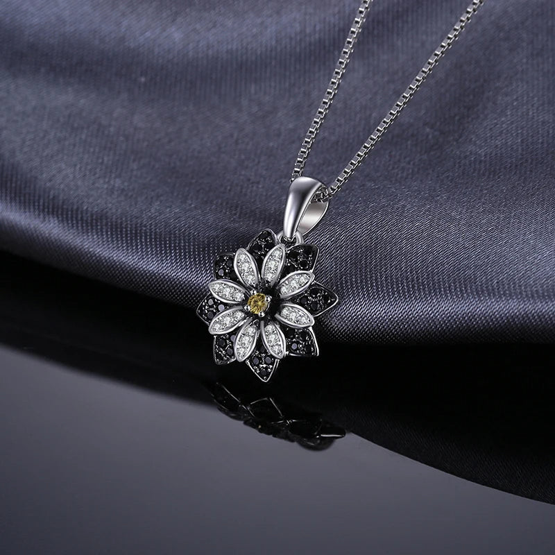 Smoky Blossom Pendant