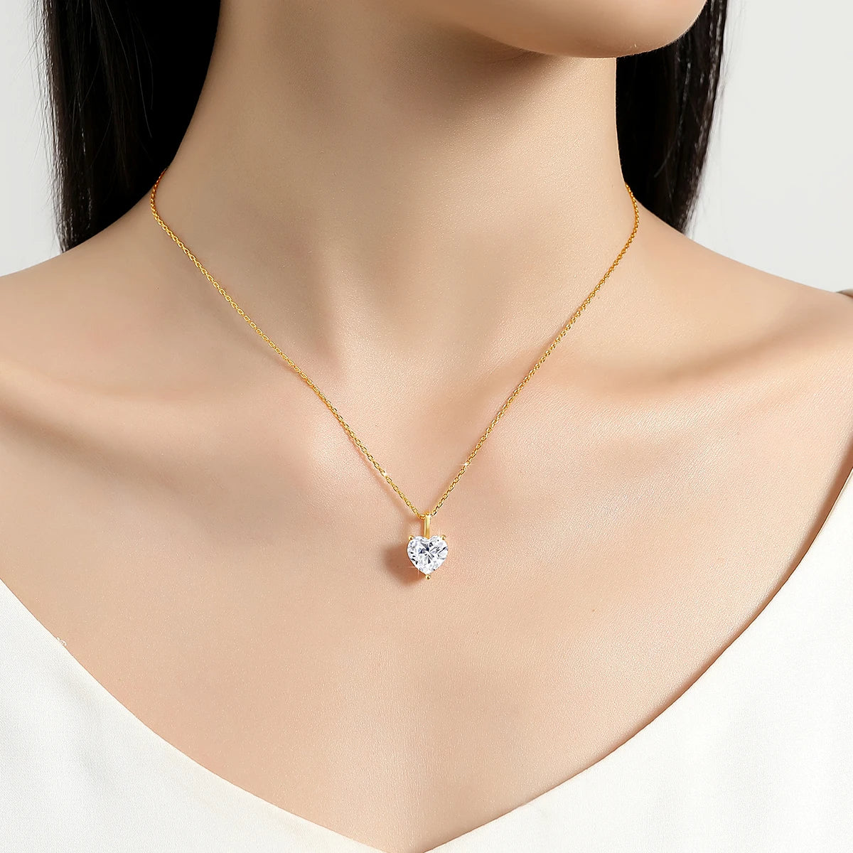 Milena Heart Necklace