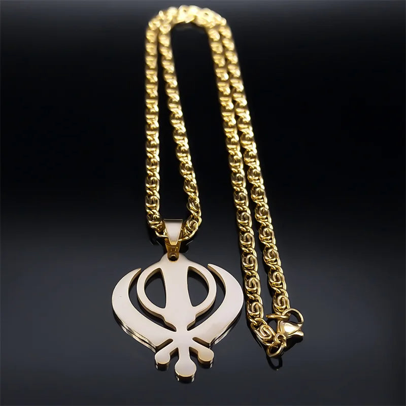 Warrior Khanda Necklace