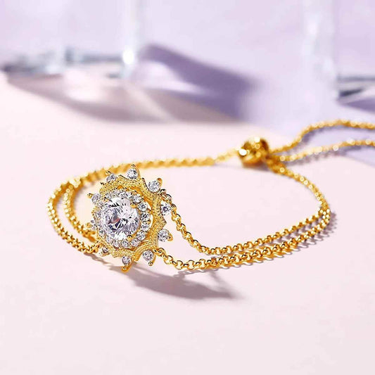 Orchid Bracelet - RIYOVA Jewelry