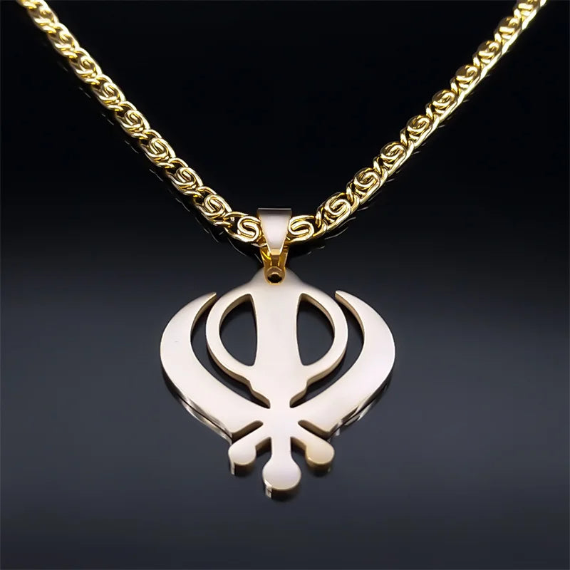 Warrior Khanda Necklace