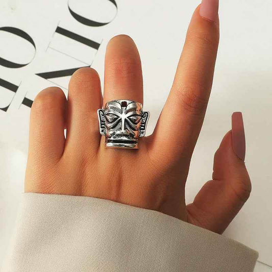 Sanxingdui Legacy Ring - RIYOVA Jewelry