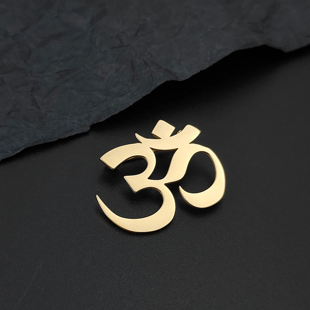 Om Divine Suit Brooch