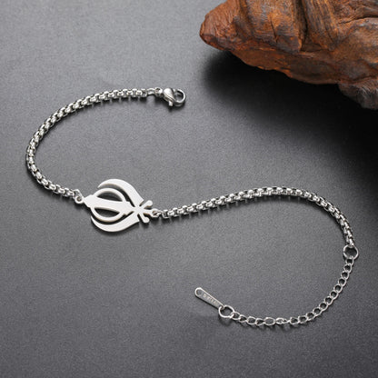 Khalsa Pride Khanda Bracelet