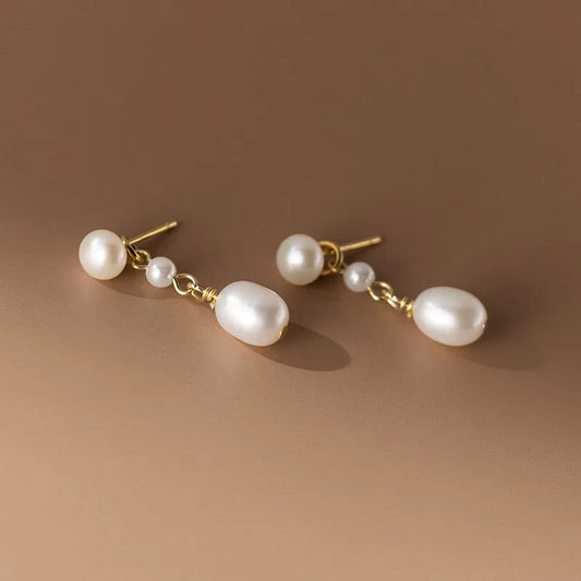 Boucles d'oreilles en perles Margaret