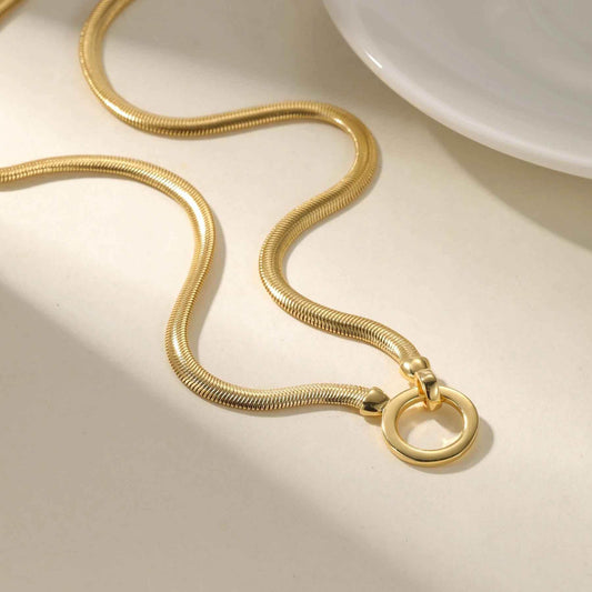 Helios Gold Necklace - RIYOVA Jewelry