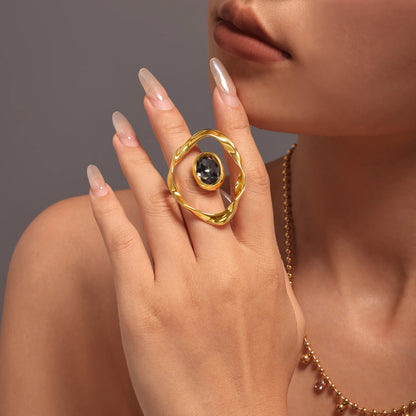 Twist Harmony Open Ring