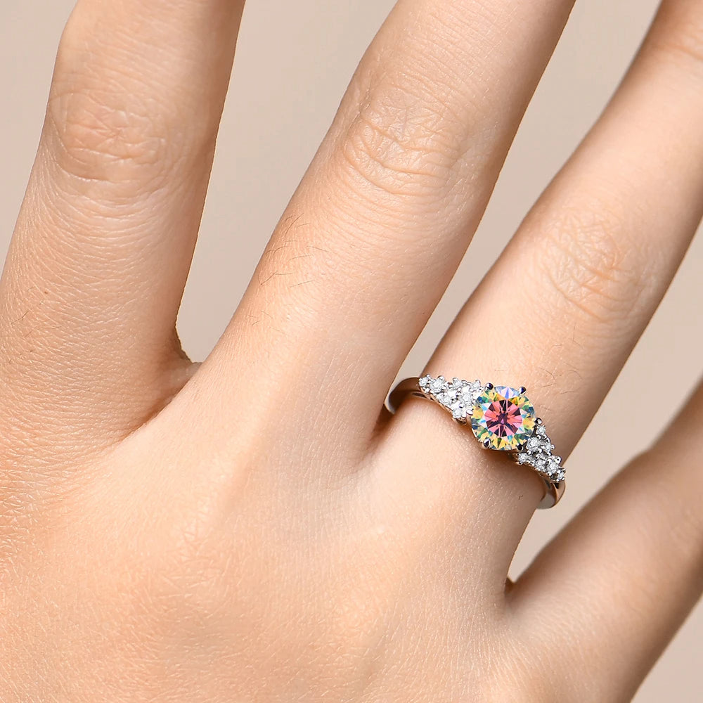 Stella Sparkling Moissanite Ring