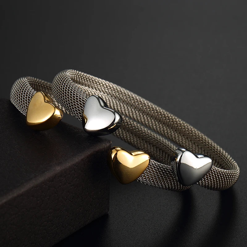 Open Heart Bracelet