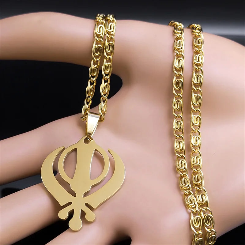 Warrior Khanda Necklace