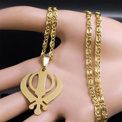 Warrior Khanda Necklace