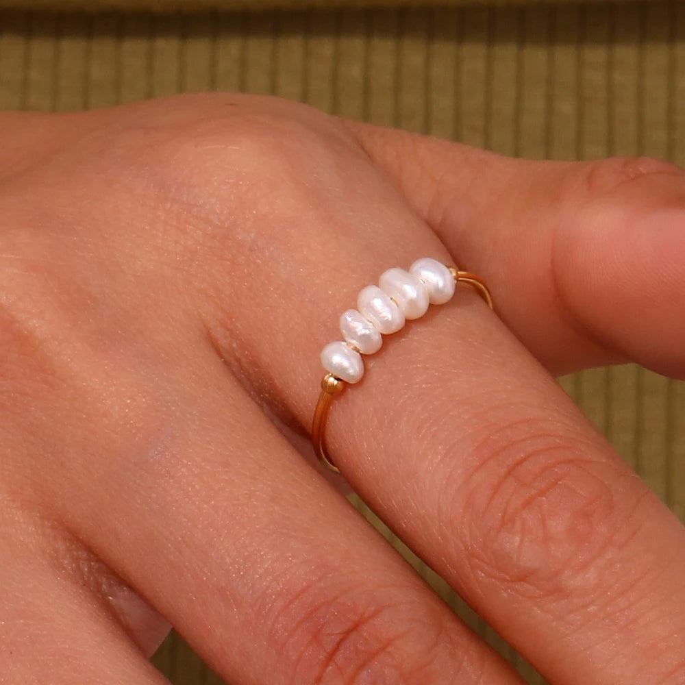 Nerina Pearl Ring