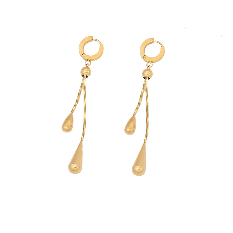 Boucles d'oreilles pendantes Aurora