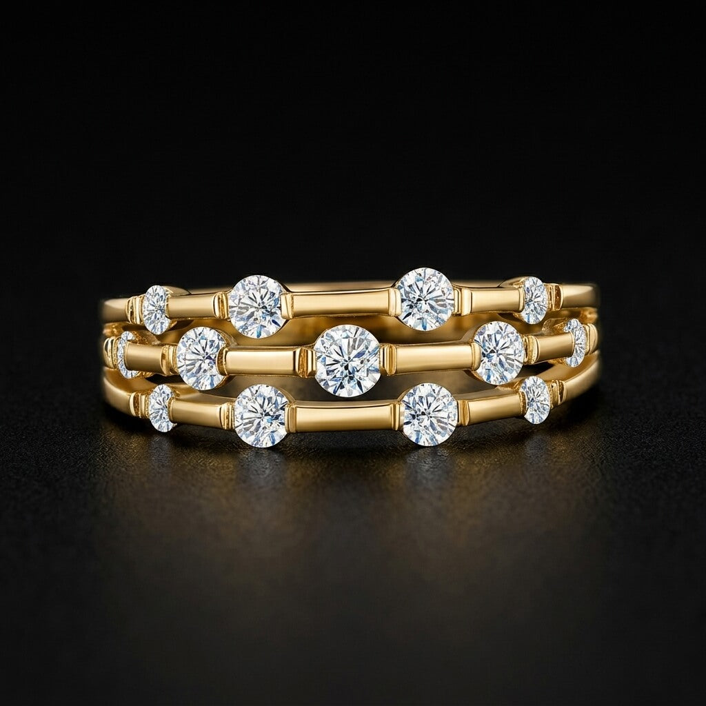 Aurelia Moissanite Ring RIYOVA