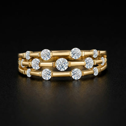 Aurelia Moissanite Ring RIYOVA