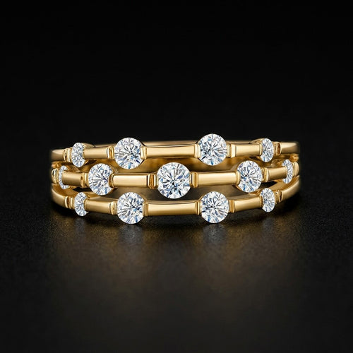 Aurelia Moissanite Ring RIYOVA