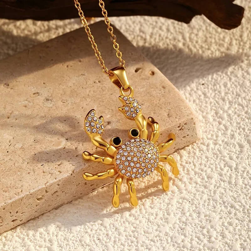 Crab Necklace – Bold Beauty for Beach Souls
